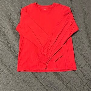 Hanes Tagless Red Cotton Shirt